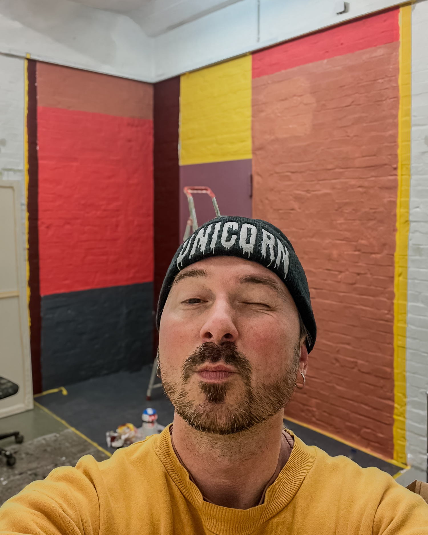 Mike Klar, designing the studio