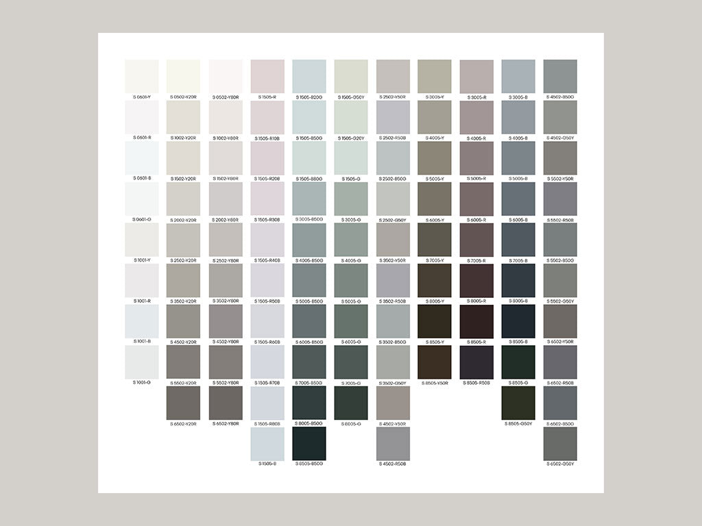 Low chromatic colours