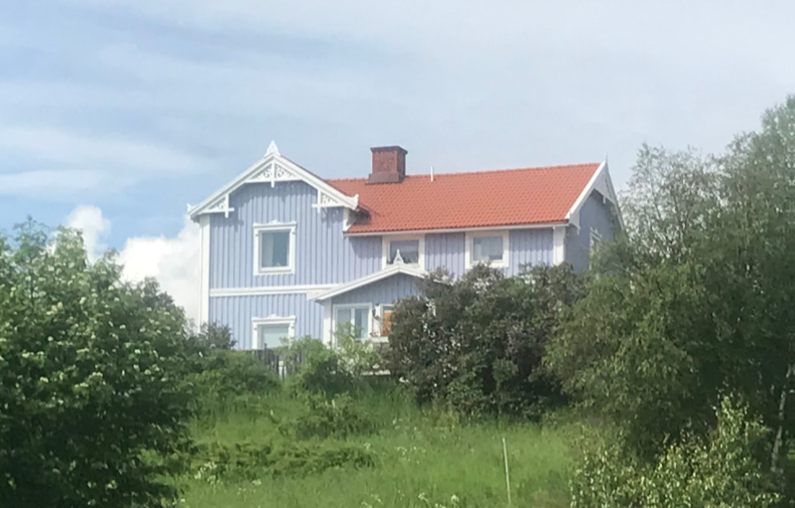 Blue house