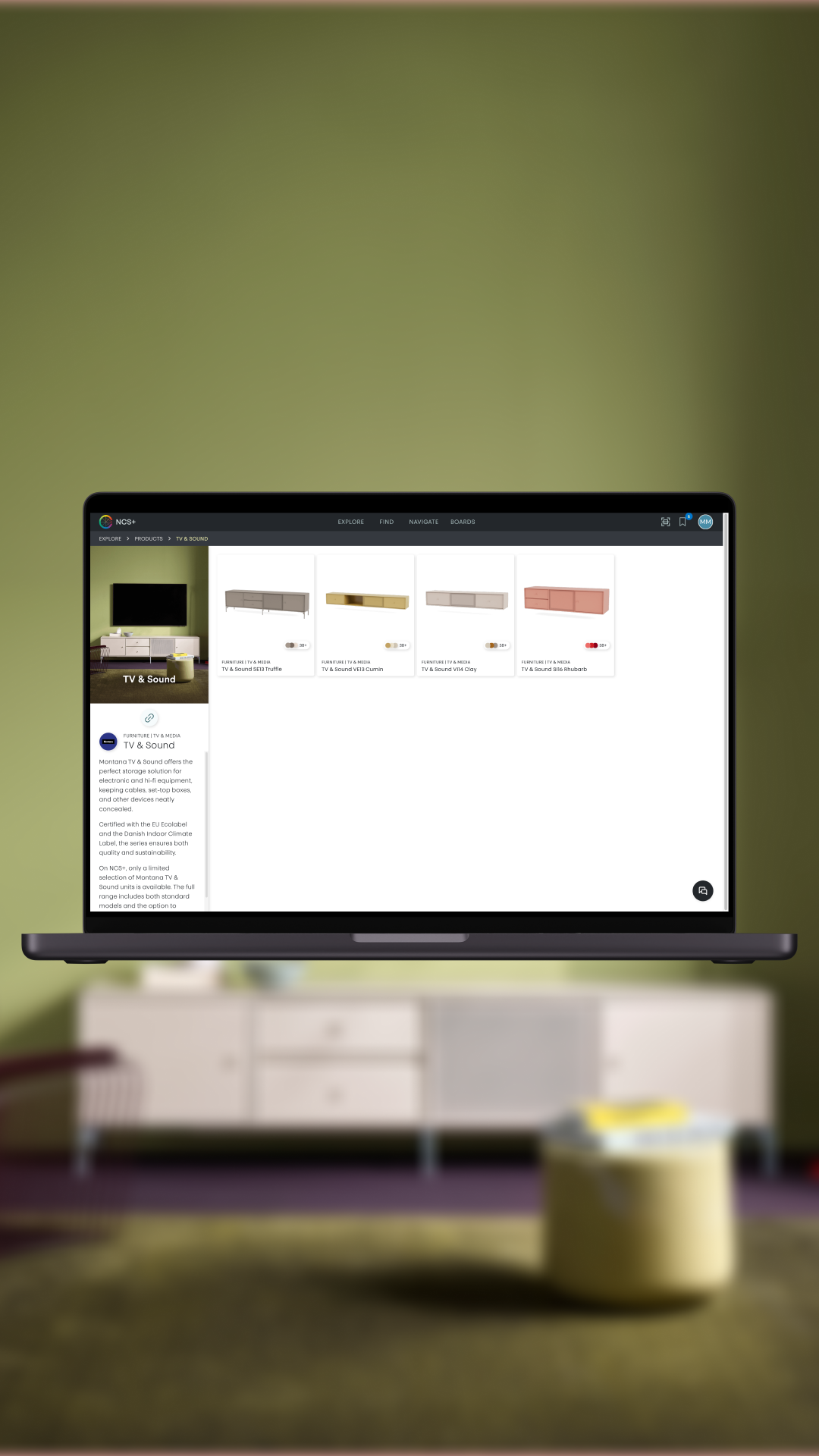 TV and Sound in NCS+ app
