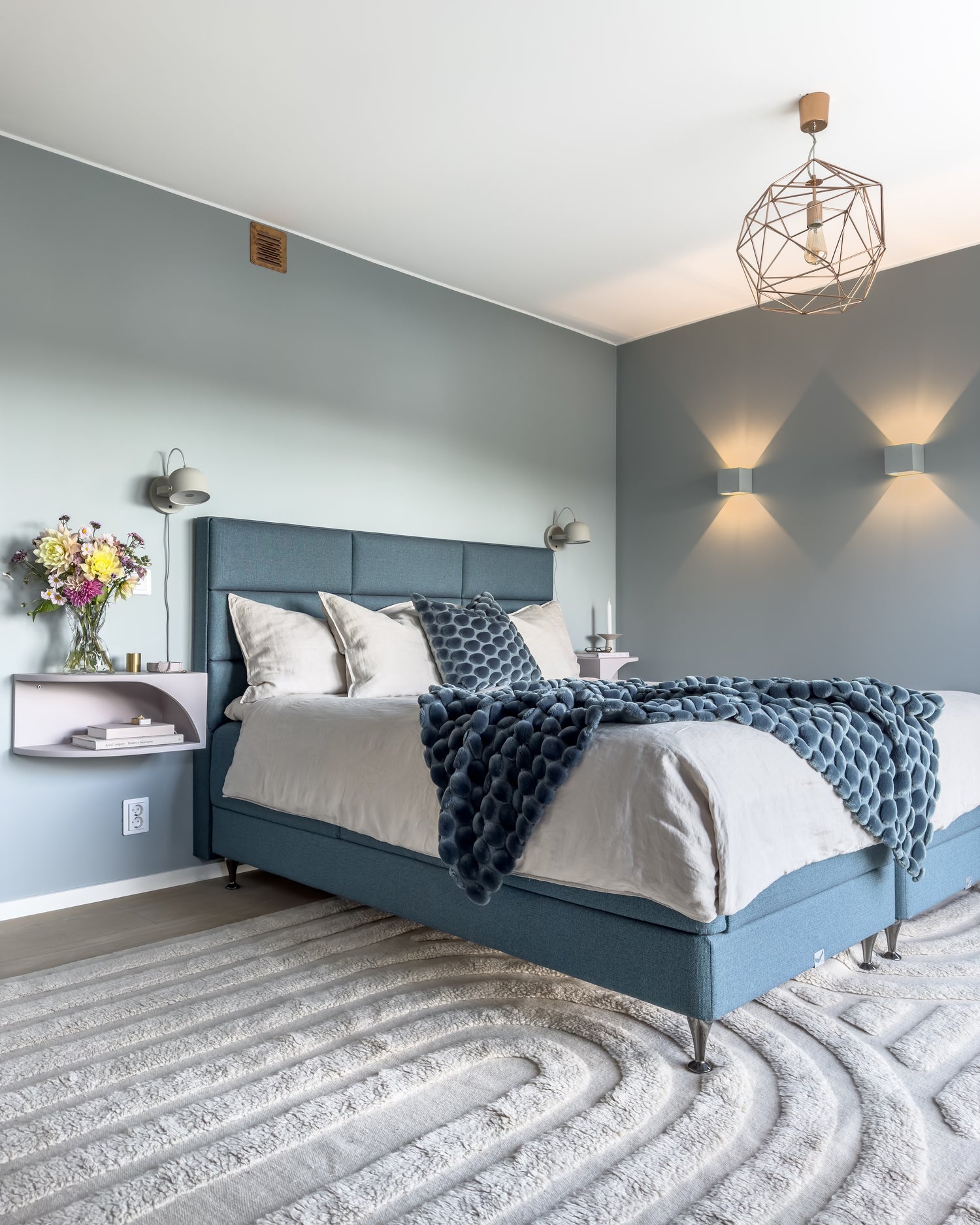 Inspirational image of Cecilia Rosvall's Bedroom Makeover Redesign