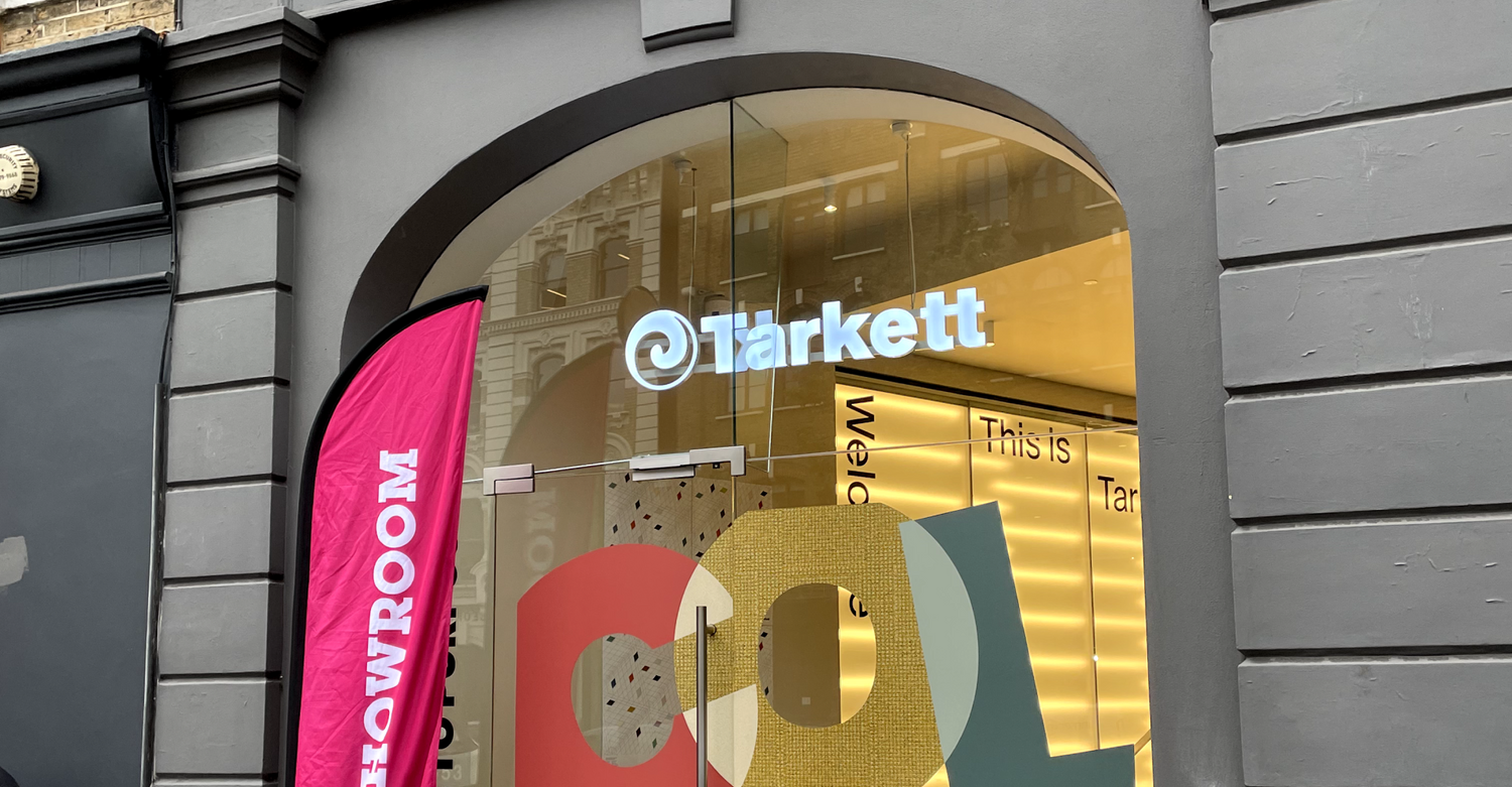 CDW24 @ Tarkett Atelier, showroom door entrance