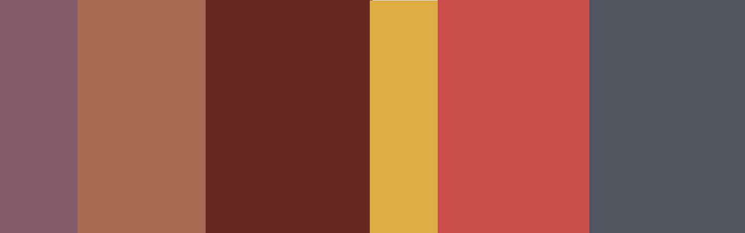 Colour Palette of Inner