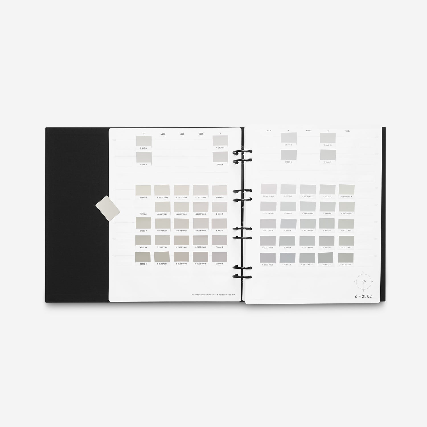 NCS Album 2050 - Open - Grey Scale