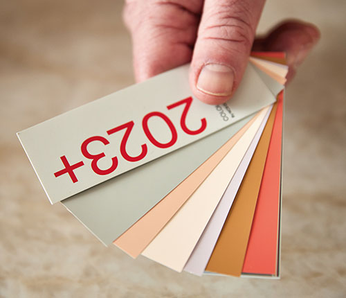 NCS Colour Trends 2023+ colour wave.