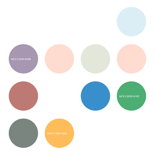 2025 in colour – Explore the colours gaining momentum this year, based on moodboard activity across the global NCS+ community