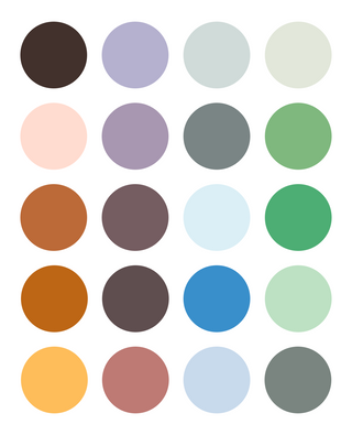 2025 in colour – Explore the colours gaining momentum this year, based on moodboard activity across the global NCS+ community