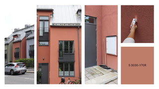 NCS Exterior Colour Design - Inspirational Facade in S 3030-Y70R