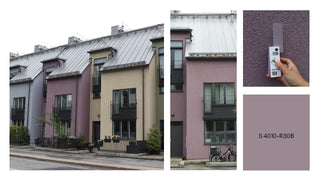 NCS Exterior Colour Design - Inspirational Facade in S 4010-R30B
