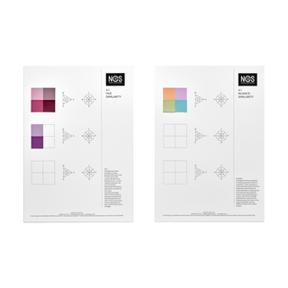 Sheets of 4. Colour Similarities