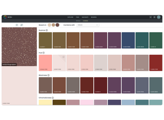 Tarkett samples in NCS+ app