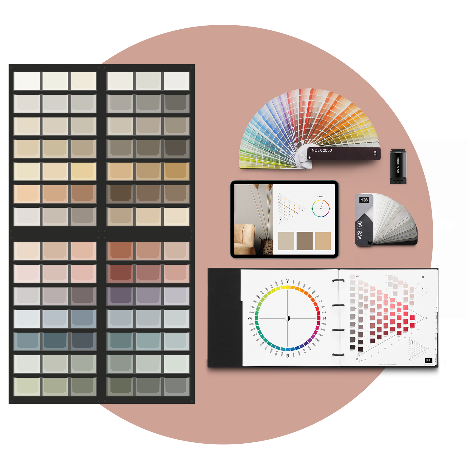 NCS Store Package Medium – Expert adviser for perfect colour selection