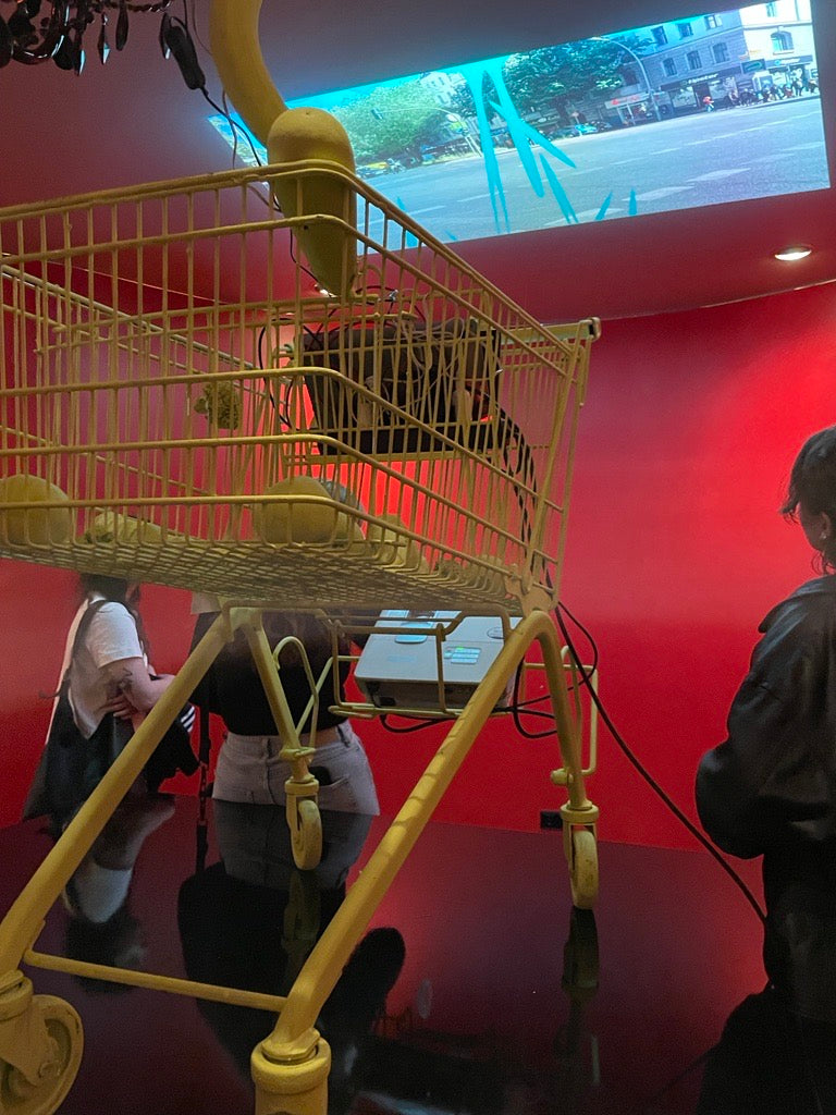Yellow Shopping Cart