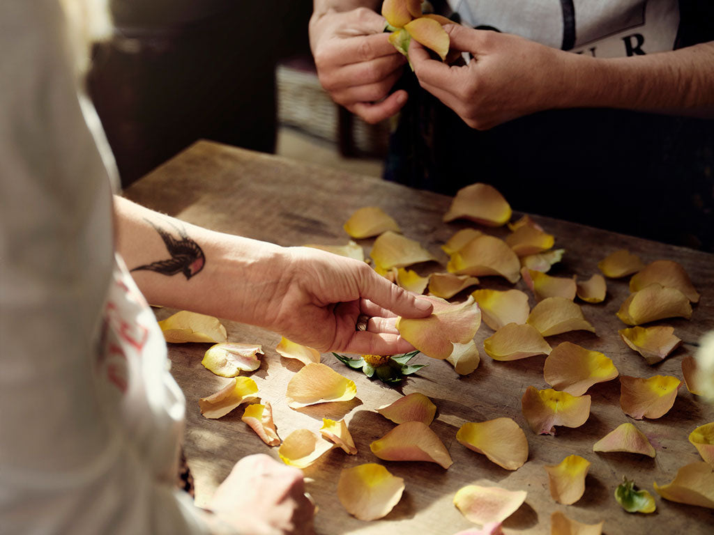 Flower petals