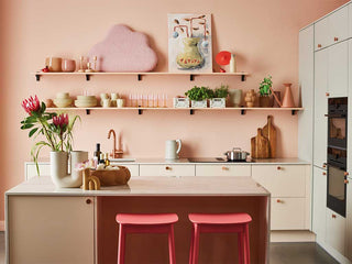 Trend kitchen in Puustelli's showroom on Kungsholmen in Stockholm.